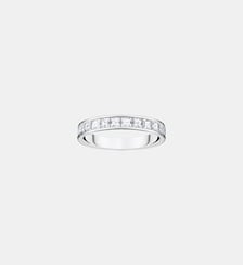 Bague blanche pavé argent Thomas Sabo