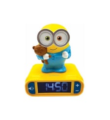 Radio réveil Les Minions avec effets sonores Lexibook