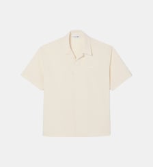 Chemise relaxed fit seersucker Lacoste