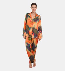 Chemise en viscose imprimée Maison Lejaby