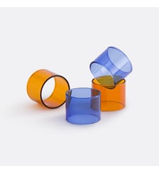 Lot de 4 ronds de serviette en verre borosilicate La Redoute Interieurs