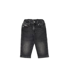 Jeans coupe regular noir Diesel Kids