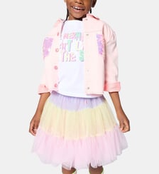 Jupon en tulle pailleté Billieblush