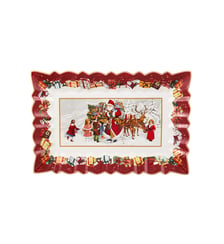 Plat à gâteau rct., Père Noël et enfants Villeroy & Boch