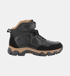 Bottine en mix matière BOSS Kidswear