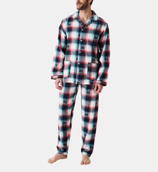 Pyjama boutonné en flanelle de coton - Ours Bear Arthur