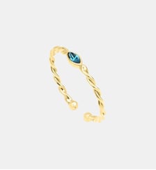 Bague plaqué or - twist Caroline Najman