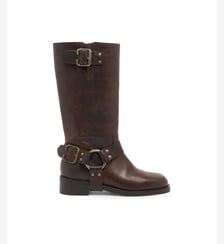Bottes motardes Clelia Mellow Yellow