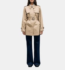 Gabardina corta de algodón - VANIA Gerard Darel