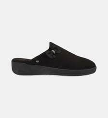 Chaussons Mules petit talon de 4,5 cm Isotoner