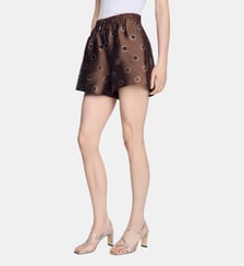 Short à trous à strass Sandro
