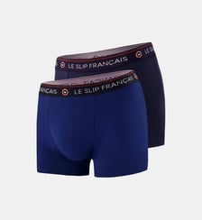 Lot de 2 boxers en coton bio Le Slip Francais