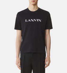 T-Shirt Brodé Lanvin En Coton Lanvin