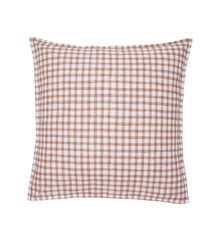 Taie d'oreiller imprimée en percale de coton, VICHY Essix