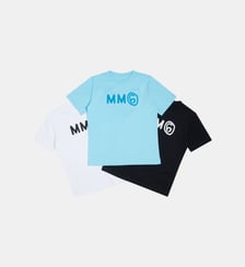 T-shirt à manches courtes avec logo MM6 Maison Margiela