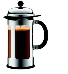 Cafetière à piston BODUM Chambord à piston 8 tasses 1L - inox Bodum