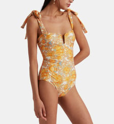 Maillots de bain 1 pièce Barbarella Anemone Small Orange La DoubleJ