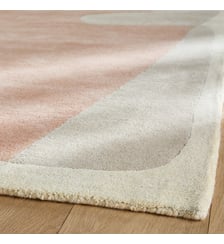Tapis en lyocell et laine, tufté main AM.PM