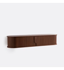 Meuble TV suspendu 2 portes coulissantes, longueur 160 cm La Redoute Interieurs