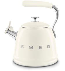 Bouilloire Sifflante 2.3L crème Smeg