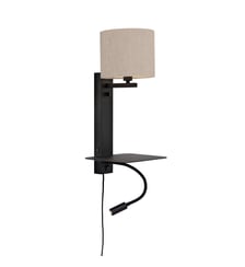 Applique Florence - Taupe/Noir - 24x22x52cm It's About Romi