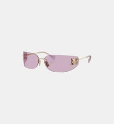 Lunettes de soleil Rectangulaire MU A51S Miu Miu