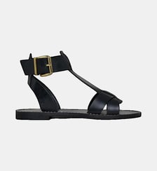 Sandales plates Whisper en cuir Jonak