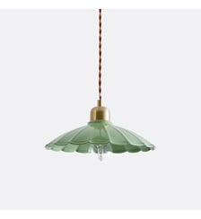 Suspension festonnée en métal fer La Redoute Interieurs