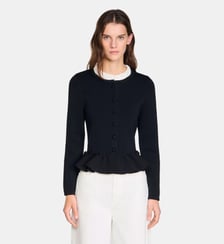 Cardigan à col victorien Sandro