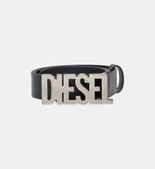 Ceinture avec logo en métal Diesel Kids