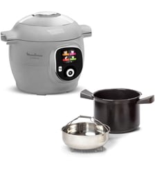 Cookeo CE854B10 gris 6 L, 6 modes de cuisson, 80 recettes Moulinex