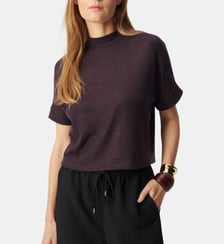 Tee-shirt manches courtes pailleté Ikks