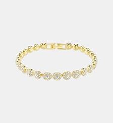 Bracelet Una Angelic, Petit, Métal rhodié Swarovski