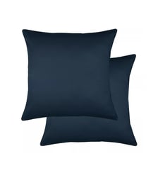 Lot de 2 taies satin de coton 120 fils Ava uni Garnier Thiebaut