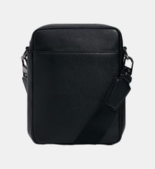 Petite sacoche zippée Marceau en cuir grainé Le Tanneur