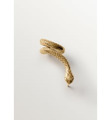 Earcuff en argent 925 plaqué or jaune 18 carats en forme de serpent Aristocrazy
