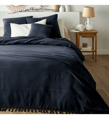 Dessus de lit frangé coton, Nedo La Redoute Interieurs