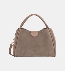 Sac à main Suède Ida en cuir Lancaster