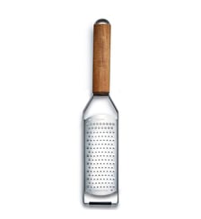 Grano - Râpe à main fine avec manche et contenant en bois d'acacia Amefa