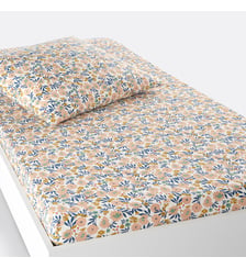 Drap housse enfant percale coton bonnet 30cm Ohara La Redoute Interieurs