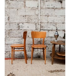 Paire de chaises Thonet Alma N°988- Produit chiné Debongout