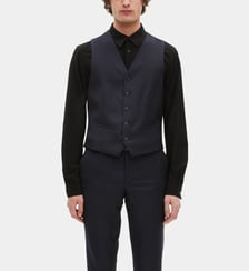 Gilet de costume en laine coupe tailleur The Kooples