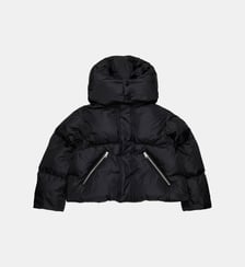 Veste courte et matelassée avec fermeture éclair MM6 Maison Margiela