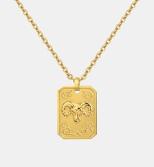 Collier Zodiaque Bélier Doré en Acier 316L Phebus