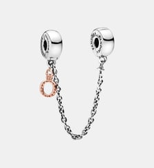 Charm Chaîne de Confort O Couronné Pendant Pandora