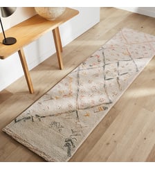 Tapis de couloir épais laine, tufté main AM.PM