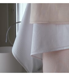 Drap de douche Volupté Rose poupee Volupté Le Jacquard Francais