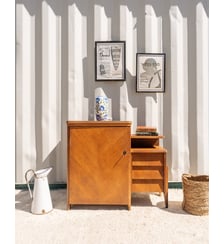 Meuble d'appoint en bois Gilbert N°1754- Produit chiné Debongout