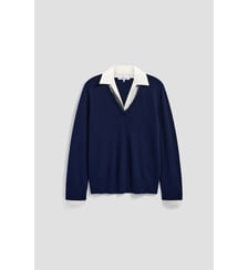 Pull chemise en trompe l'œil - RALE Gerard Darel