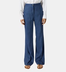 pantalon droit en lin mélangé - alayna Gerard Darel